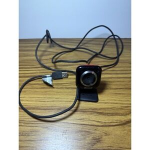 Microsoft LifeCam‎ VX-5000 Web Camera USB Black Red